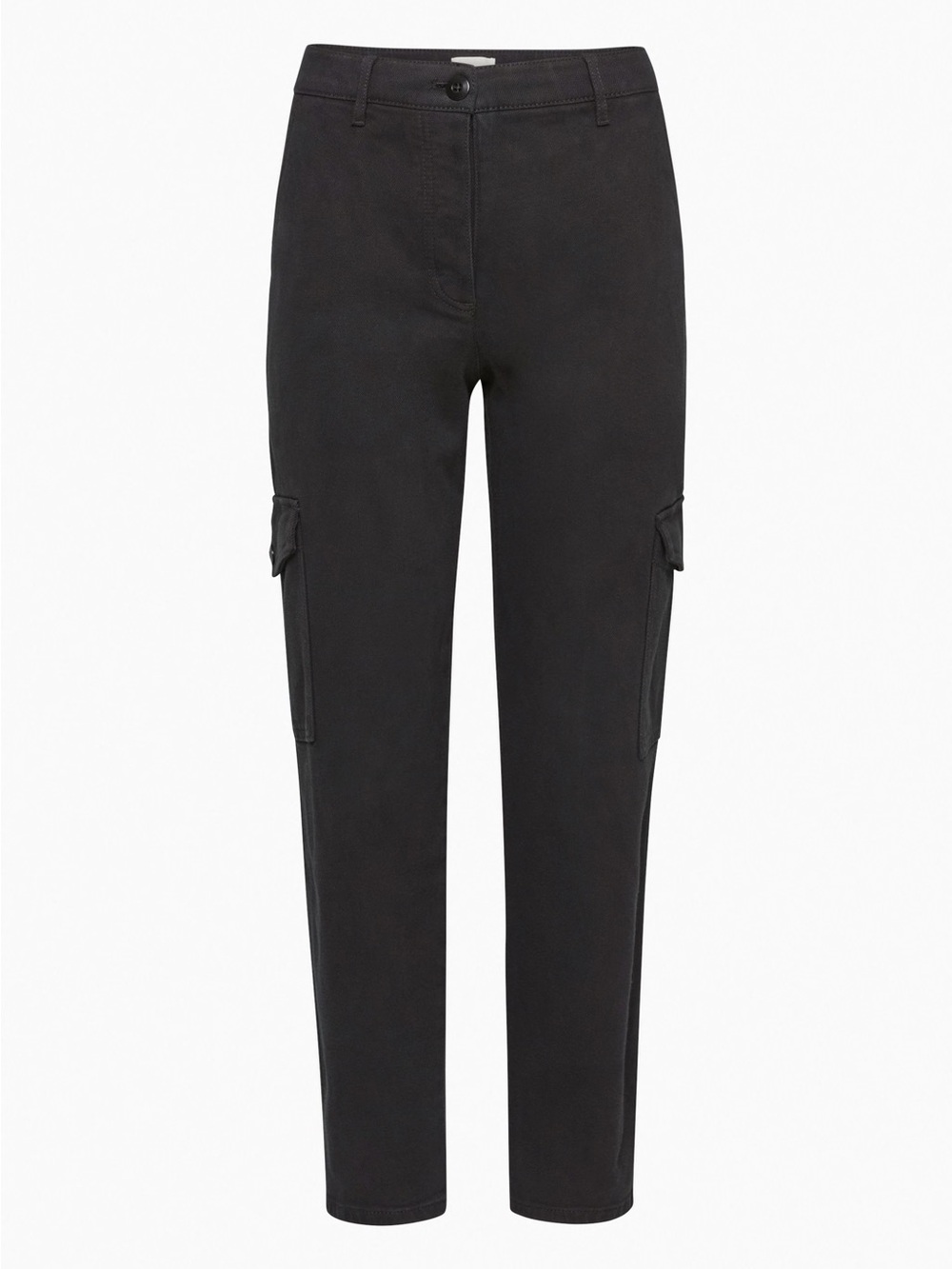 Aritzia Black Straight-Leg Cargo Pants